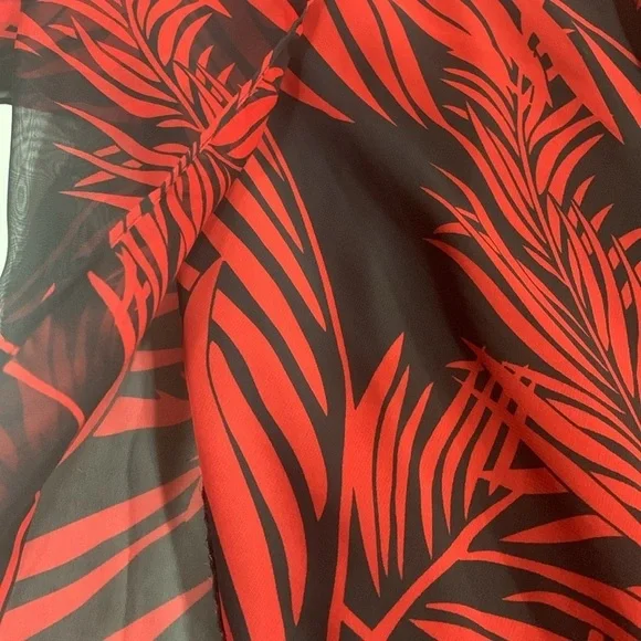 ❤️ Just in Thyme vintage red black dress - Picture 4 of 4